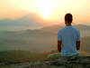 meditating-at-sunrise